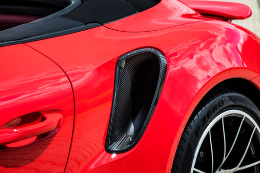 TECHART Carbon Side Air Intakes for 991 Turbo (S)