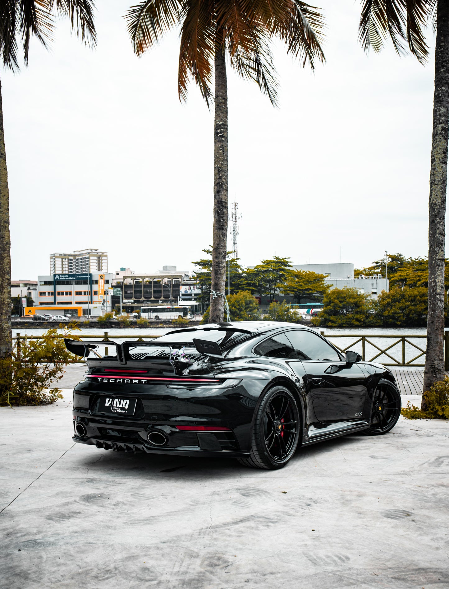 TECHART Diffusor for 992.1 Carrera up to MY2024