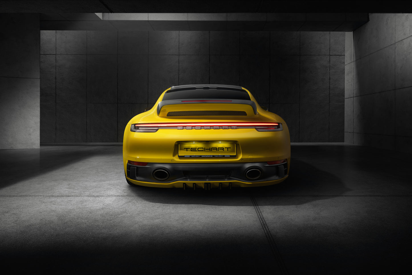 TECHART Diffusor for 992.1 Carrera up to MY2024