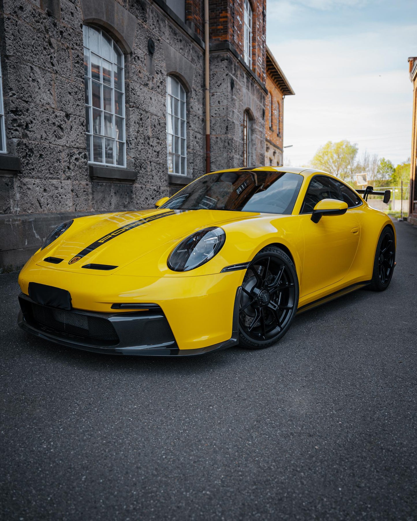 TECHART Carbon Side Skirts for 992 GT3 and Carrera