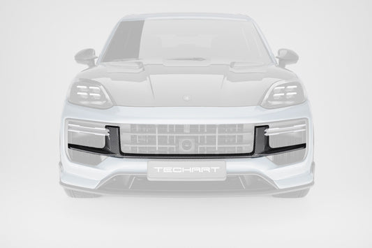 TECHART Carbon Front Grille for E3.2 Cayenne all Sport Design / Turbo from MY24