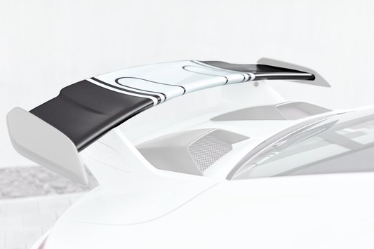 TECHART Rear Spoiler Profile Carbon "matte" for 991.2 GT3 from MY17