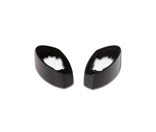 TECHART Side Mirror Base (L/R) Carbon "matte" Standard Design for 991.1 / 981